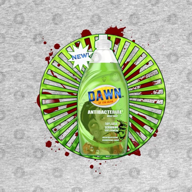 New & Improved- Dawn of the Dead Dish Soap by Sean Damien